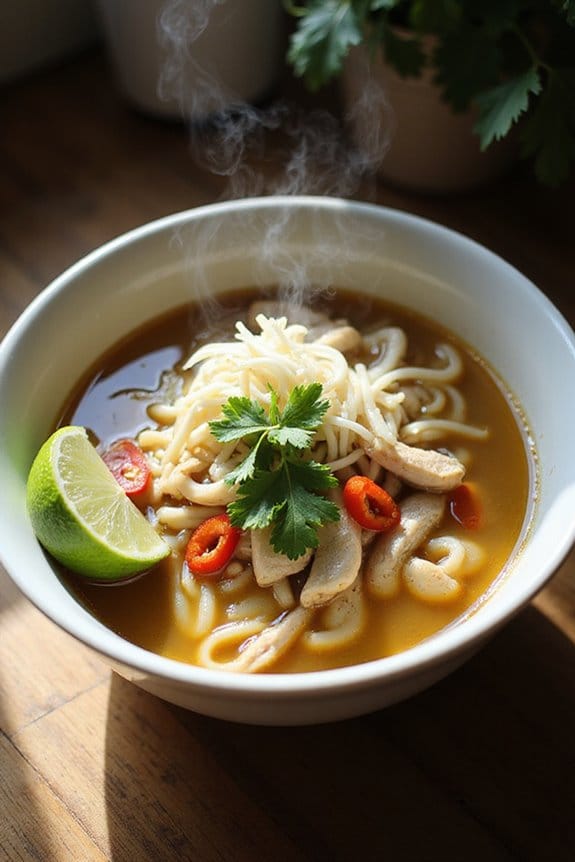 aromatic chicken pho recipe