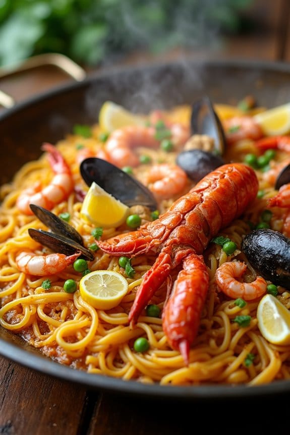 authentic seafood paella recipe