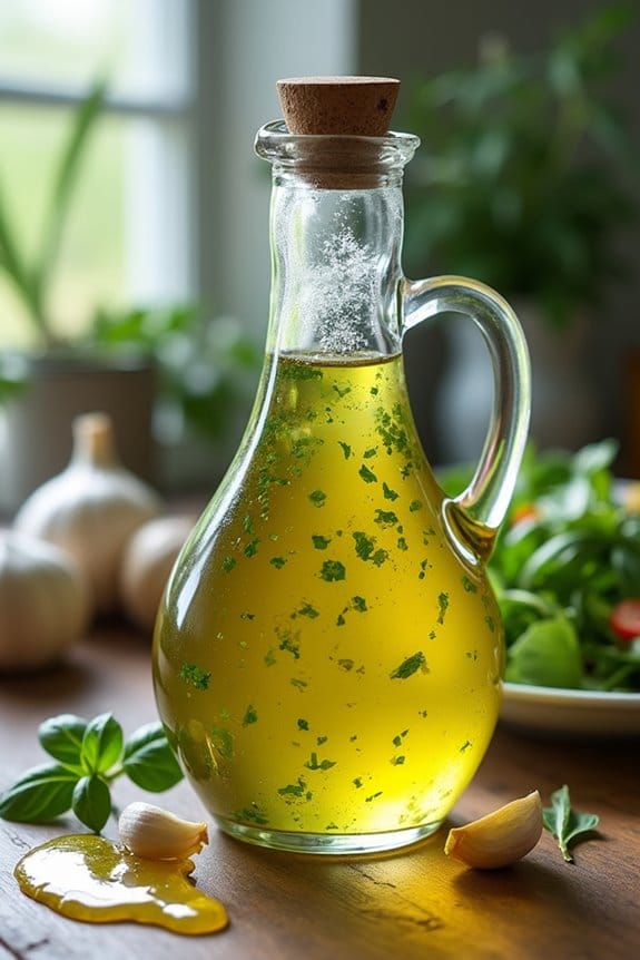 basil garlic dressing recipe