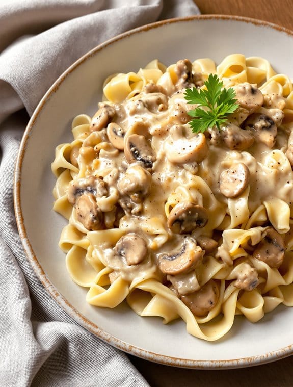 beef stroganoff comfort recipe