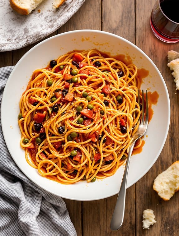 bold pasta dish adventure