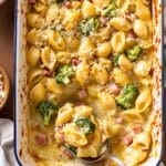 cheesy ham and broccoli bake