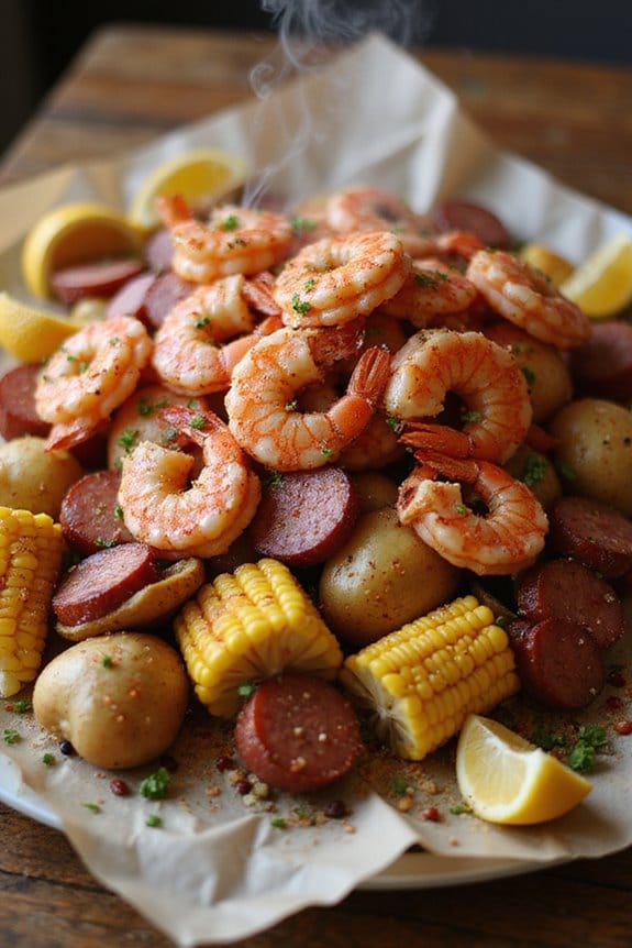 coastal communal feast preparation