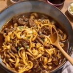 comforting beef noodle dish