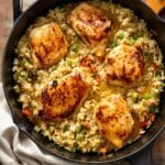 comforting chicken and rice