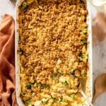 comforting chicken broccoli bake
