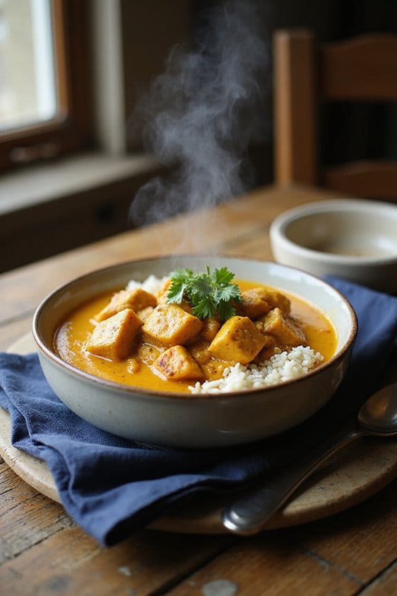 comforting chicken curry recipe