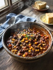 comforting chili for winter