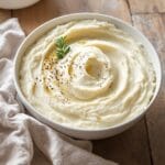 comforting creamy cauliflower mash