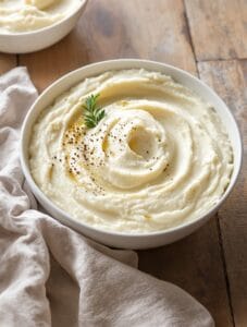 comforting creamy cauliflower mash