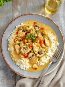 comforting creamy chicken dish