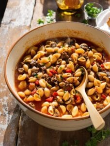 comforting hearty goulash recipe