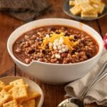 comforting restaurant style chili