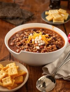 comforting restaurant style chili