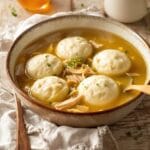 cozy chicken and dumplings