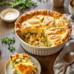 cozy chicken pot pie