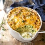 cozy creamy broccoli casserole