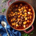 cozy hearty beef stew
