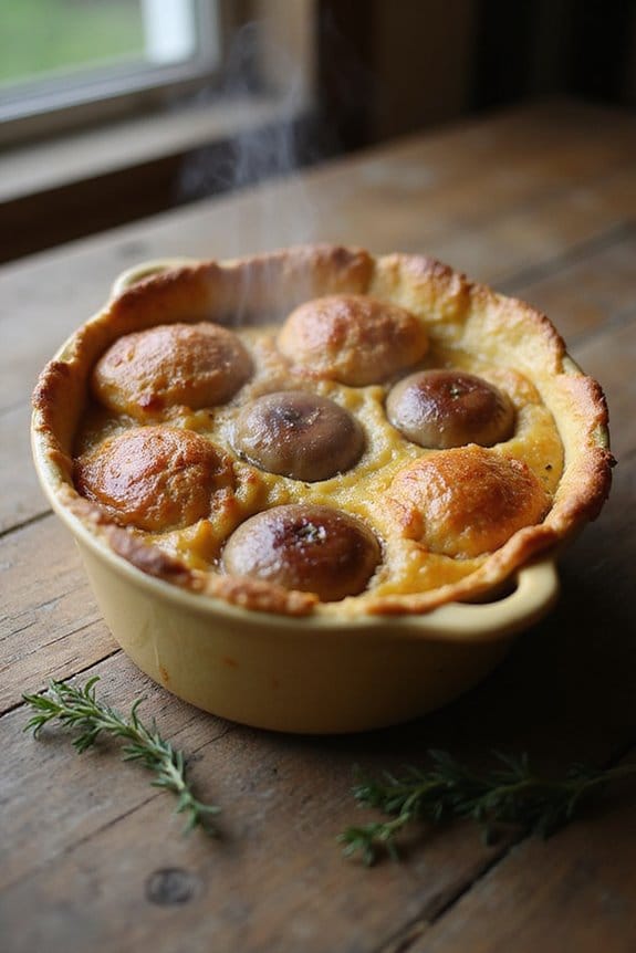 cozy sausage batter bake