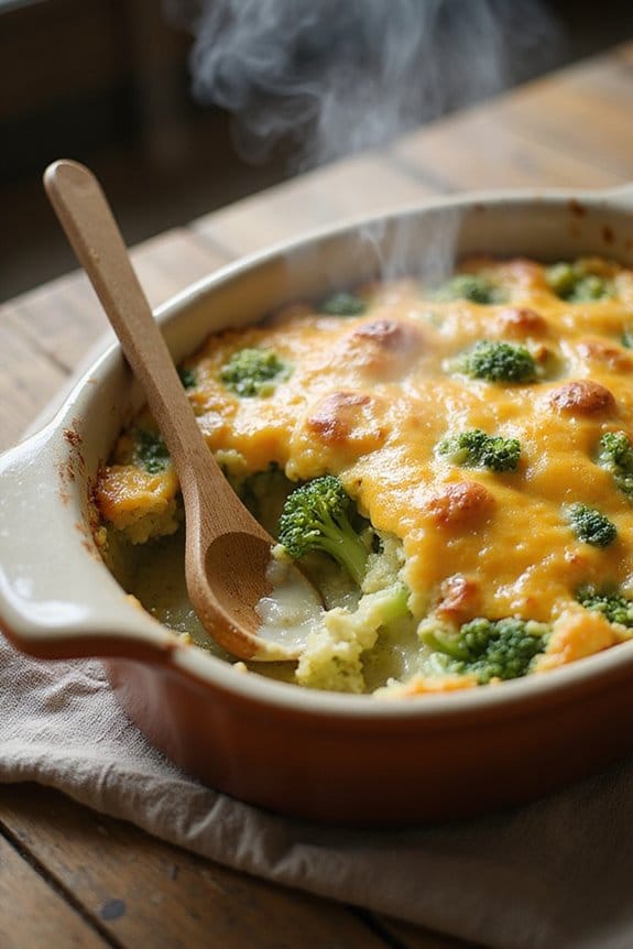 creamy broccoli casserole recipe