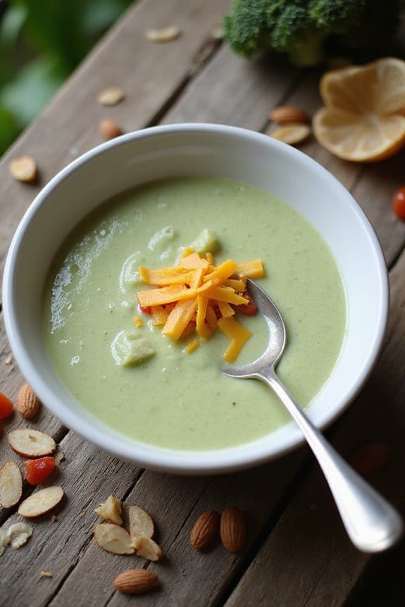 creamy broccoli soup recipe