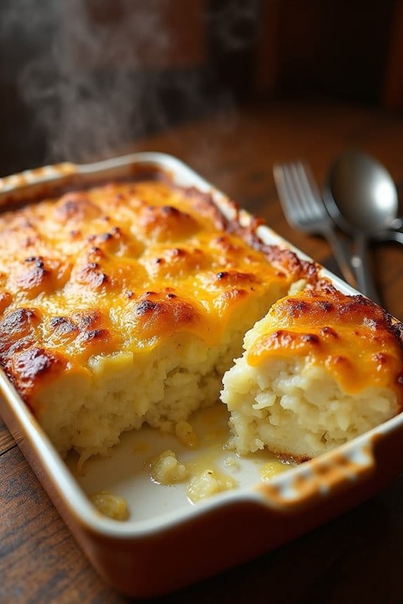 creamy cheesy potato goodness