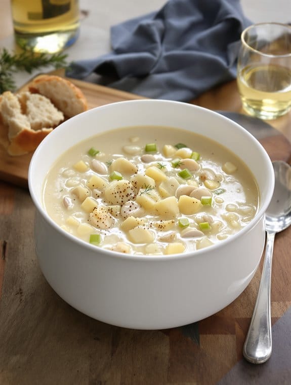 creamy clam chowder recipe