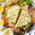 creamy dill egg salad