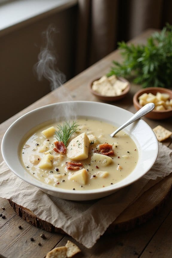 creamy fish chowder recipe