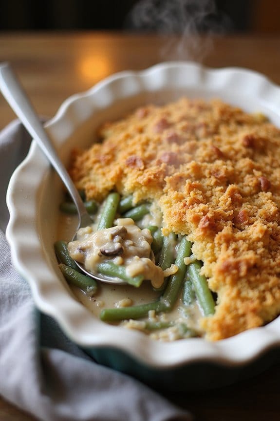 creamy green bean casserole