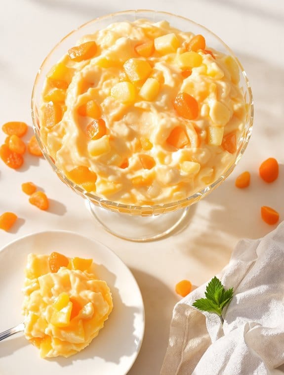 creamy orange jello salad