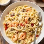 creamy shrimp alfredo recipe
