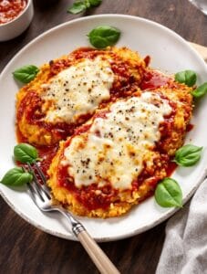 crispy chicken parmesan delight