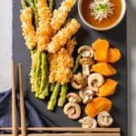 crispy golden homemade tempura