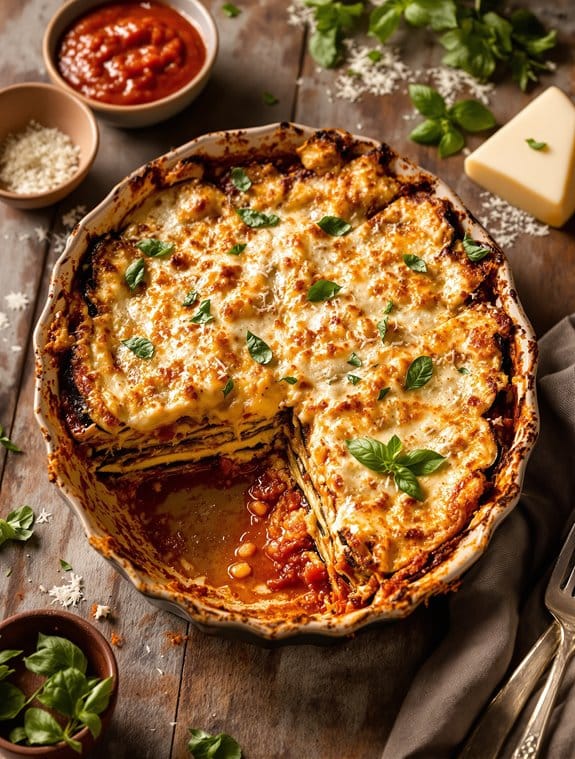 crispy heart melting eggplant dish