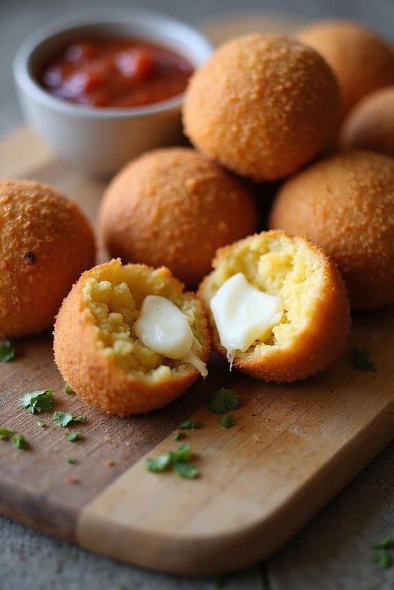 crispy italian rice balls recipe