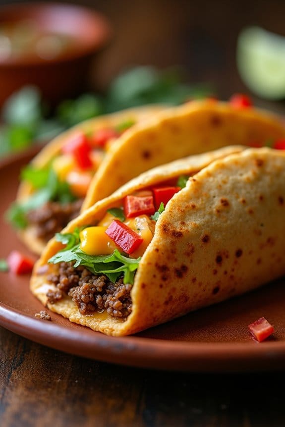 crispy stuffed mexican pockets