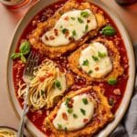 crispy veal with parmesan