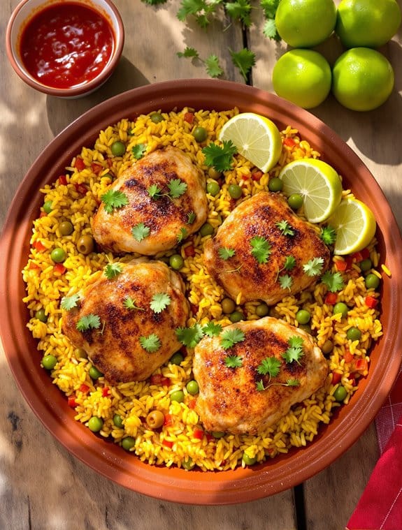 cuban arroz con pollo