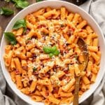 decadent creamy vodka pasta
