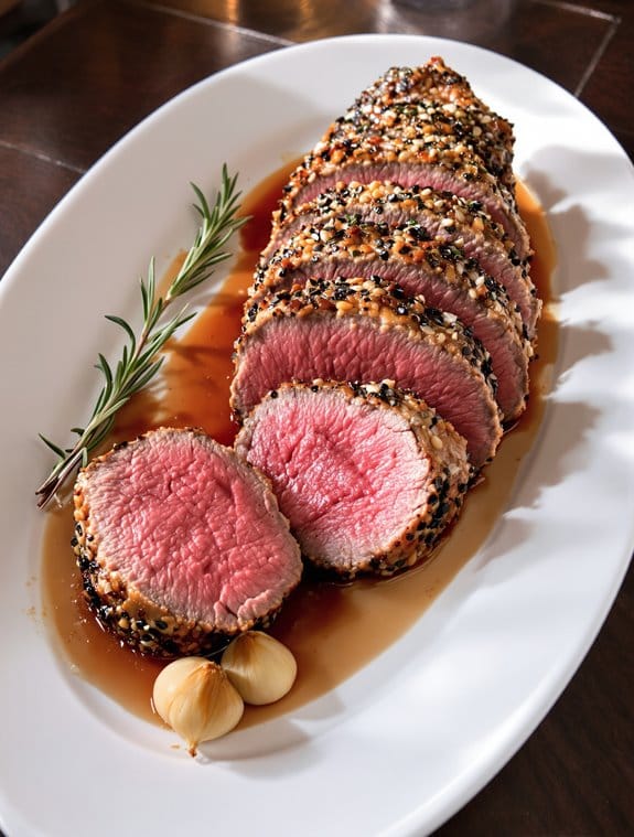delicious beef tenderloin preparation