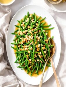 delicious buttery green beans