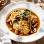 delicious chicken wrapped prosciutto