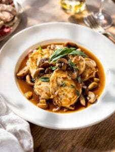 delicious chicken wrapped prosciutto