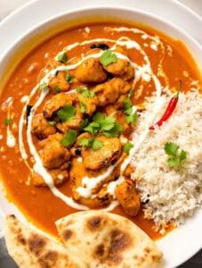 delicious creamy chicken curry