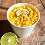 delicious grilled corn salad