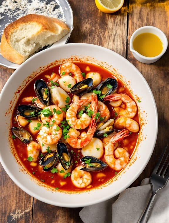 delicious italian seafood stew