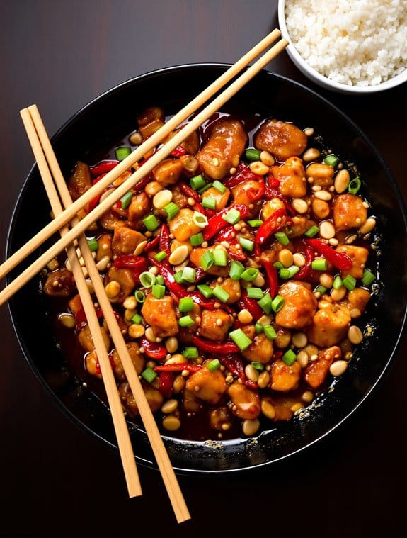 delicious kung pao chicken