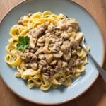 easy beef stroganoff recipe