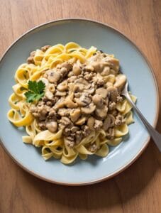 easy beef stroganoff recipe